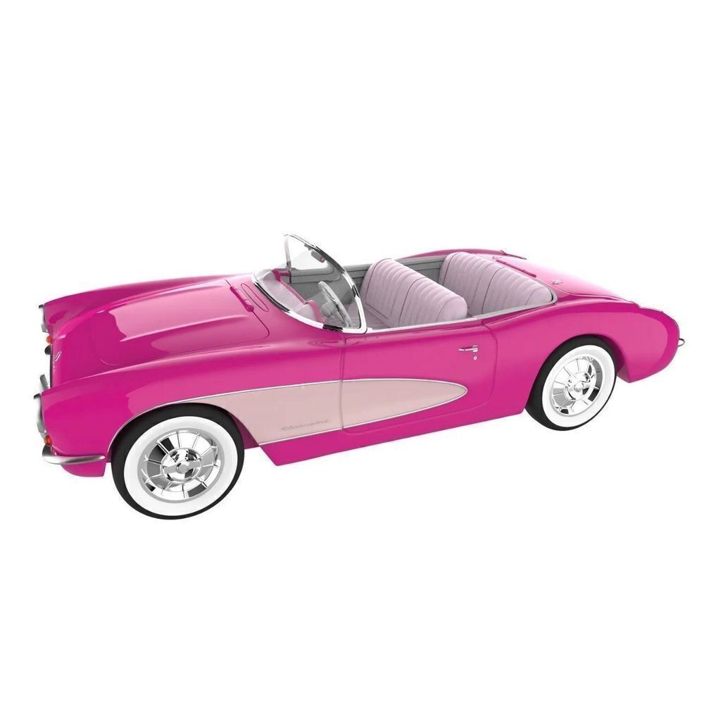 NEW AMC Barbie Movie Pink Corvette Car Popcorn Bucket Container